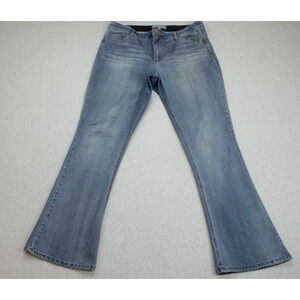 Wit & Wisdom Jeans Women 14 Blue Cotton Blend Stretch Bootcut